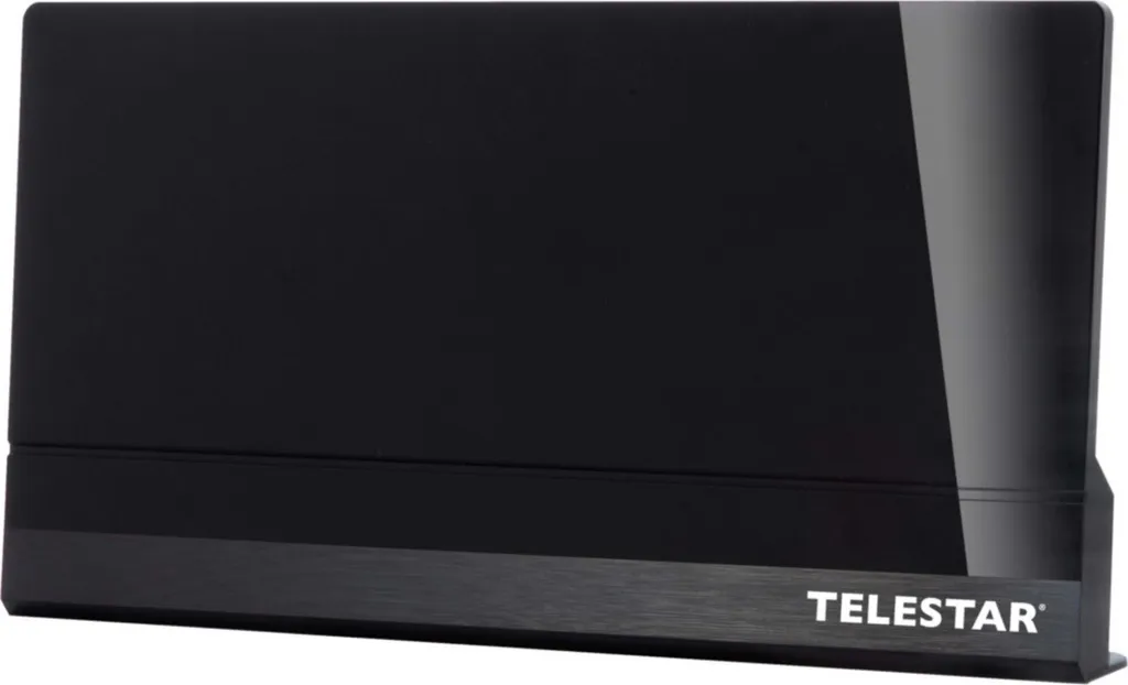 Antenne TNT Intérieure Anti-Interférences LTE Telestar 9 Noir 45 dB