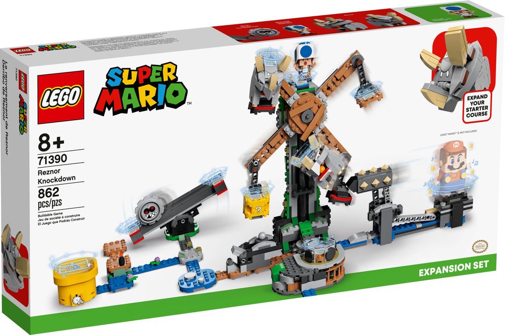 LEGO 71390 Super Mario Reznorův bourák - rozšiřující sada, Obrázek produktu 