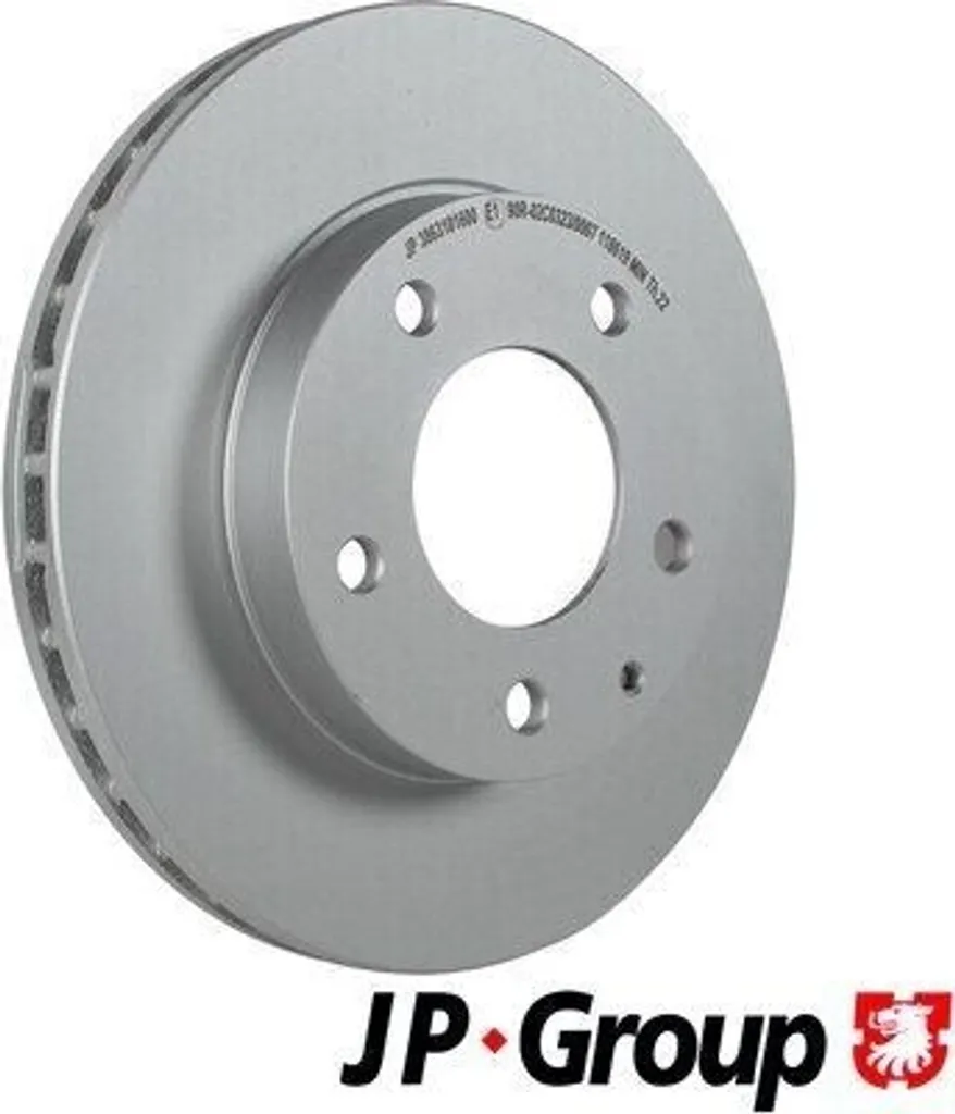 Disque de frein JP GROUP 3863101600 robuste 258mm pour MAZDA PREMACY CP