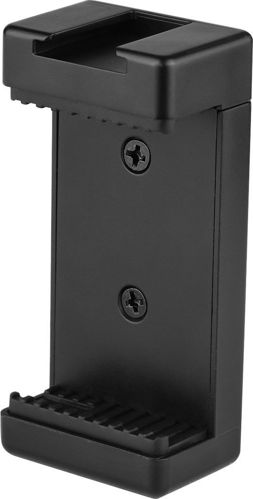 Telefon Stativhalterung Adapter Telefonhalter Clip mit zwei 1/4 Faeden Kaltschuh fuer Stativ Selfie Stick Mikrofonhalterung Kompatibel mit ios HUA...
