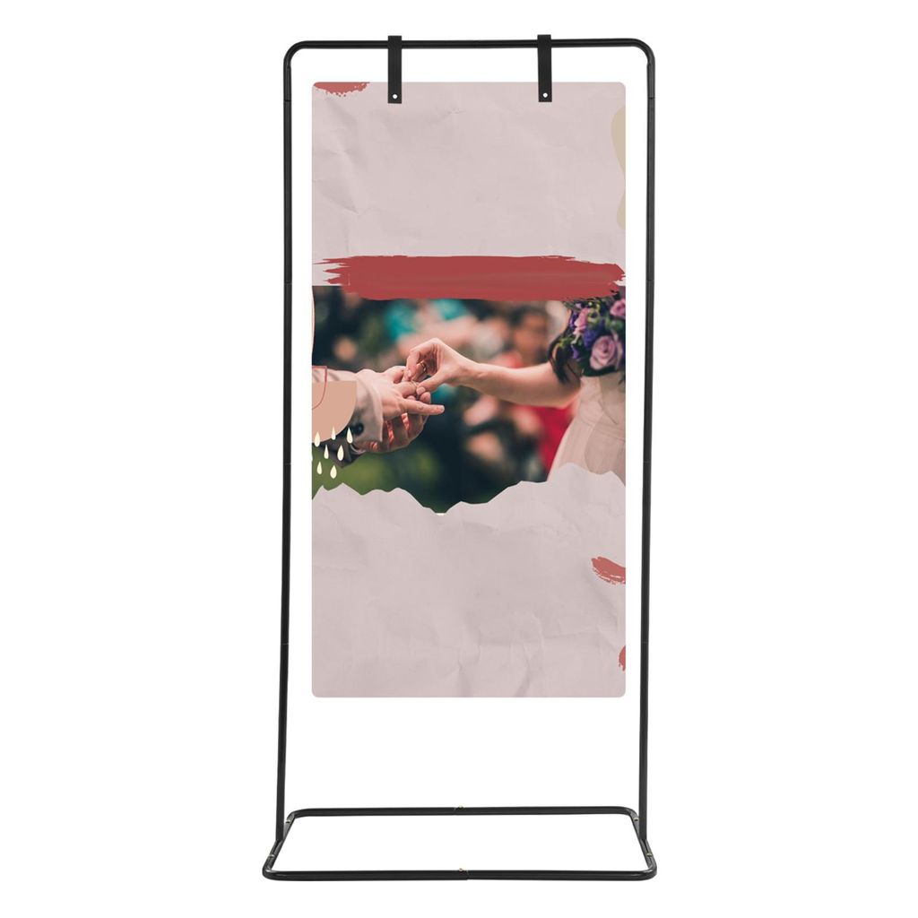 Support pour pancarte de mariage Présentoir pour pancartes Image du produit 