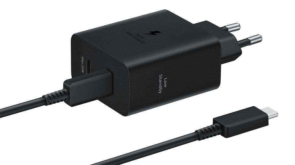 Samsung Dual USB-C 50W Cestovní nabíječka + USB-C Datový Obrázek produktu 