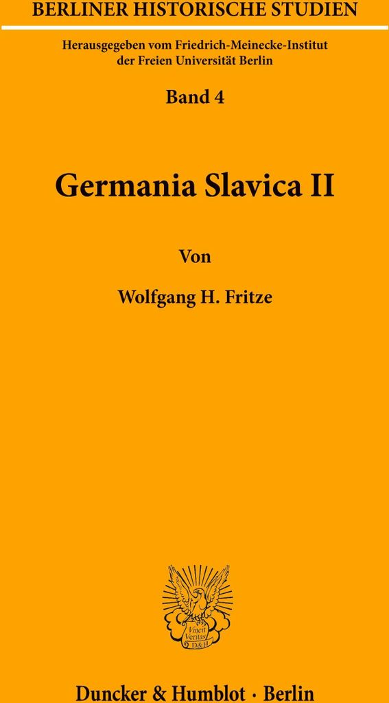 Germania Slavica II.