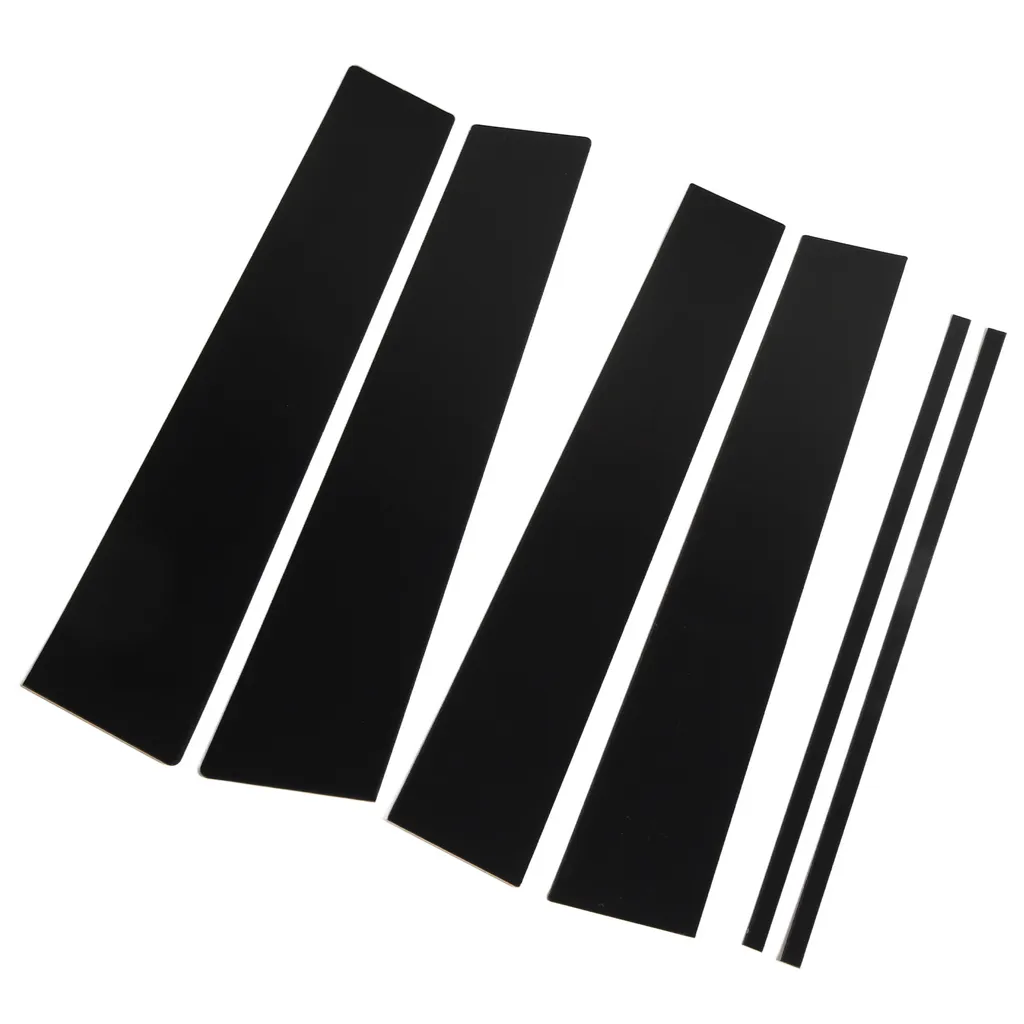 Rivestimento Montante Porta B Esterno - Pannello Decorativo Gloss Black