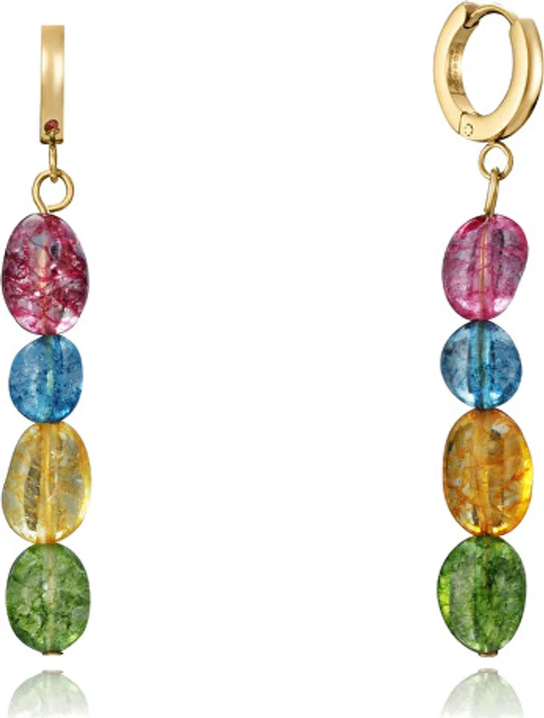 Boucles d'oreilles en plaqué or chic pour vos soirées habillées