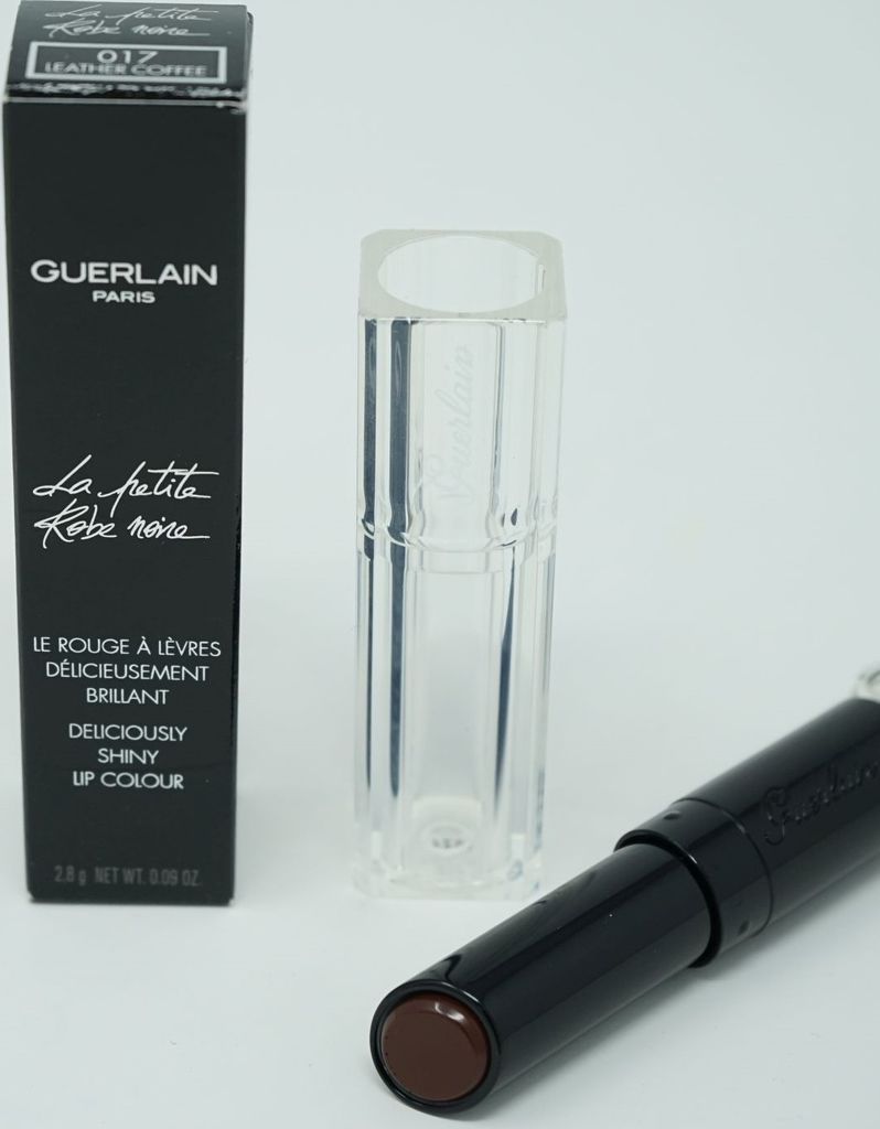 Guerlain La Petite Robe Noir Shiny Lip Colour 017 Leather Coffee