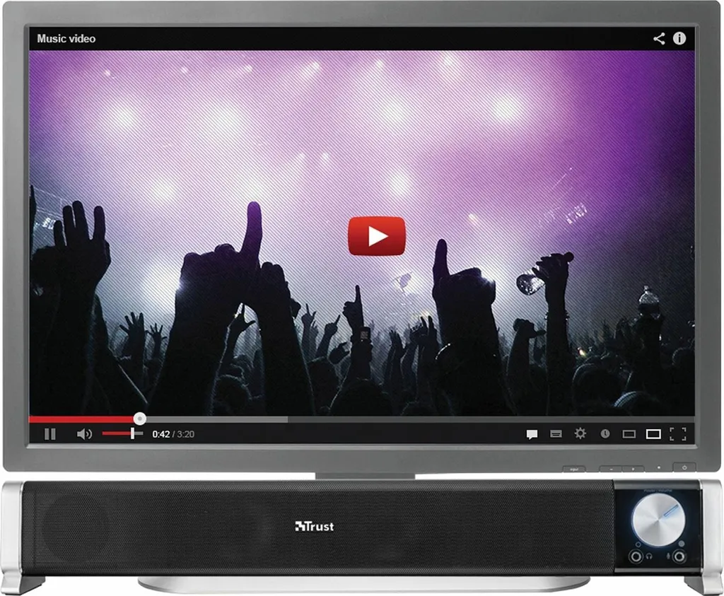 Soundbar PC Trust Asto 21046: Speaker Compatto USB con Jack Frontali - 6