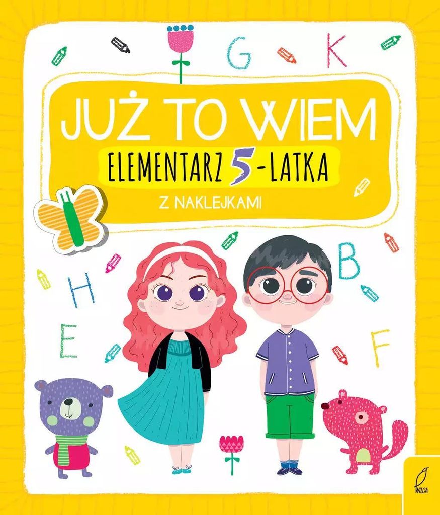 Elementarz dla 5-latka z naklejkami