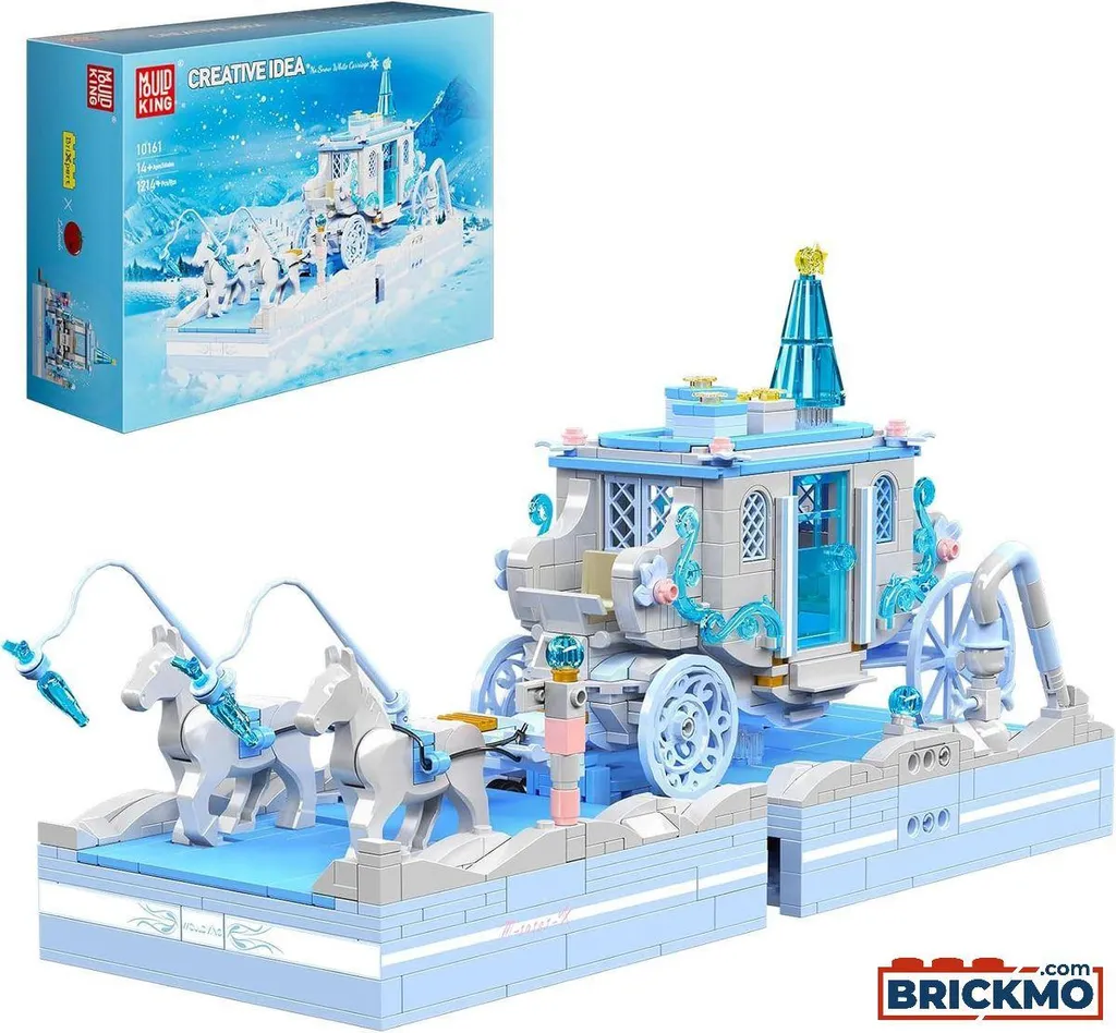 Carrosse de Neige 10161 : Briques de Qualité pour un Montage Sans Faille