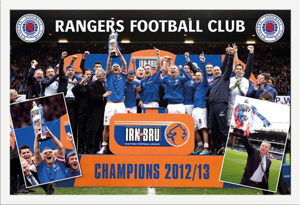 Offerta Poster Rangers 12/13 + Cornice Shinsuke MDF Bianco 61x91