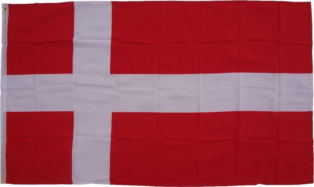 Vlajka Dánsko 90 x 150 cm vlajka s 2 očkami 100g/m² tkanina Obrázok produktu 