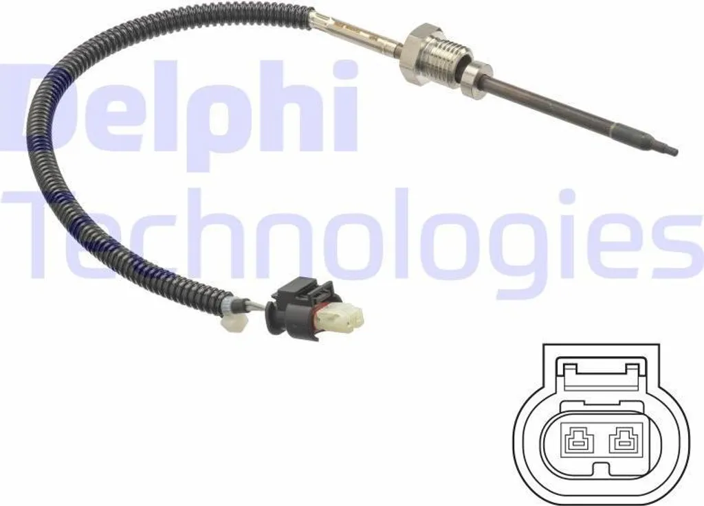 Ricambio Sensore Temperatura Gas Scarico DELPHI TS30249 Mercedes-Benz