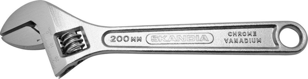 Schraubenschlüssel 200mm Chr Skandia