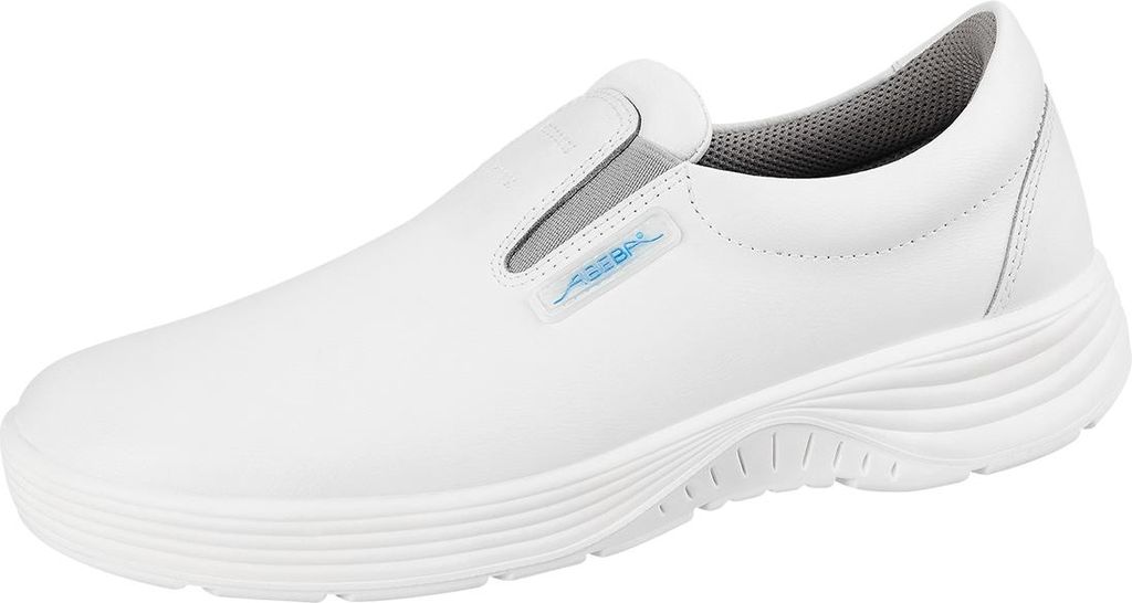 Abeba Sicherheitsschuhe x-light S2 Slipper weiß CE SRC