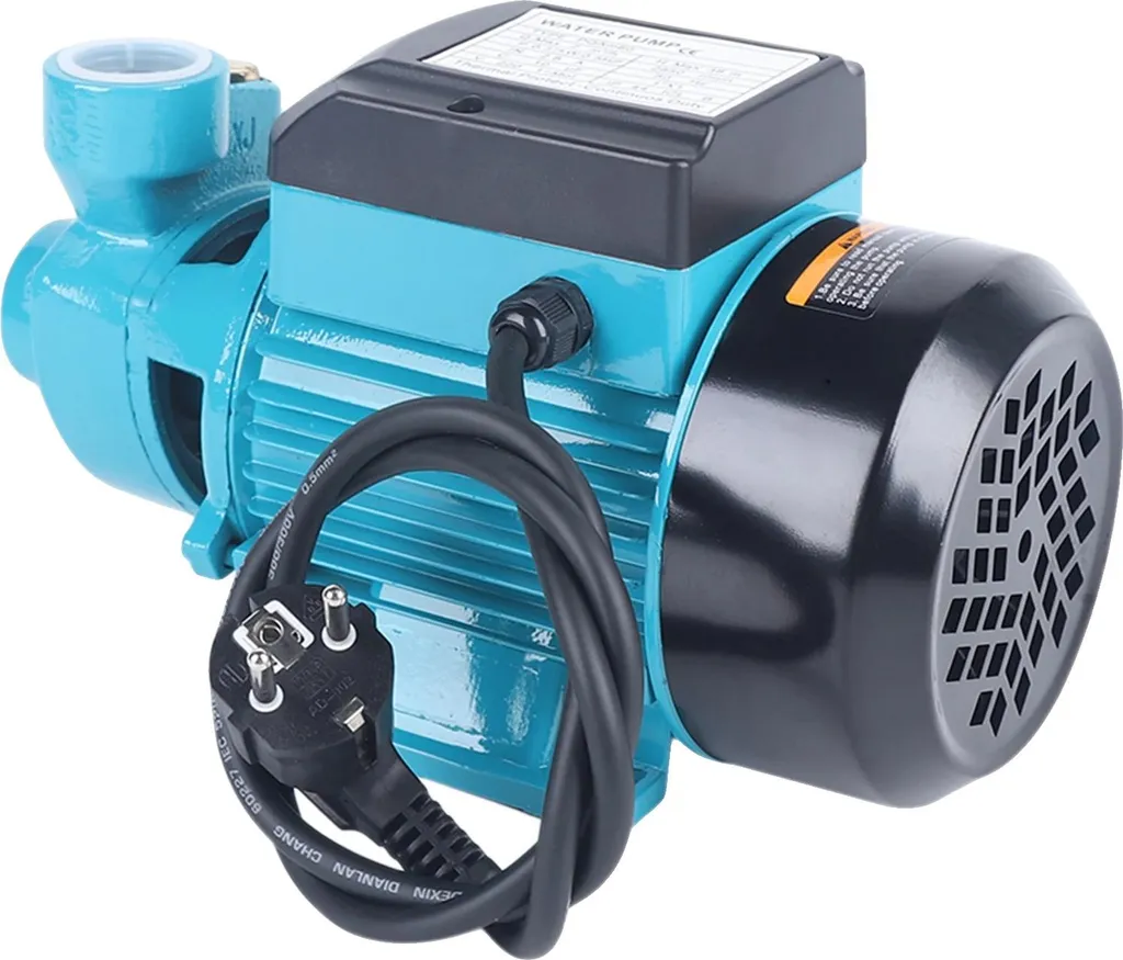Pompe à eau cyan anti-panne - Solution durable pour débit d'eau faible