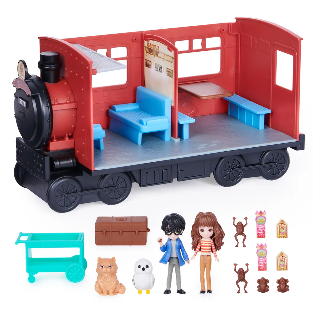 Train Miniature Harry Potter Poudlard Express avec Figurines de Jeu Kid