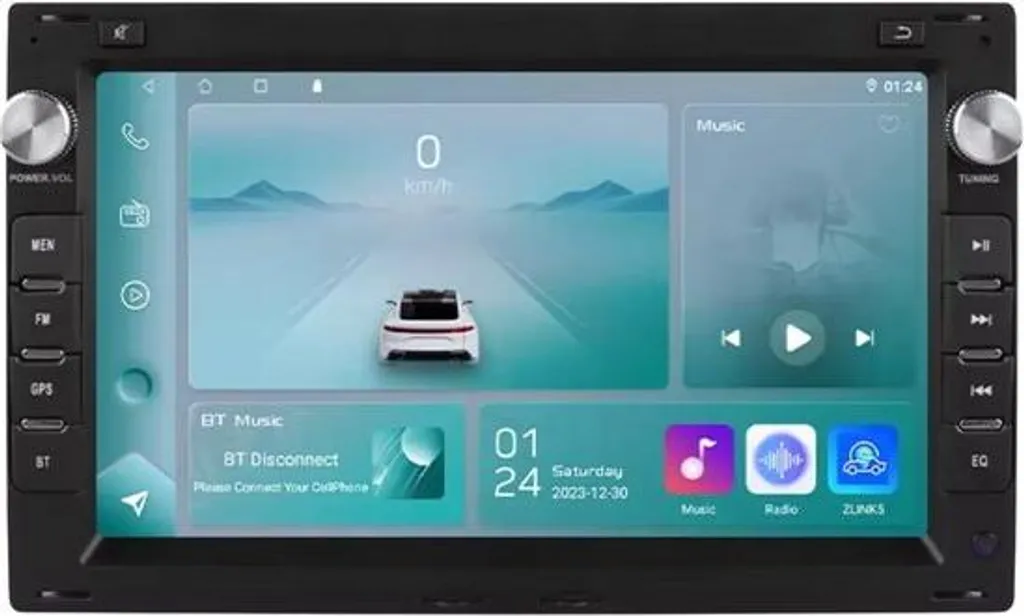 Station Multimédia Android pour VW Transporter T5 Multivan Seat Jetta