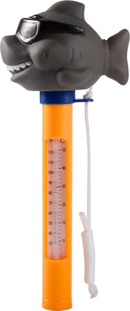 Poolthermometer, Poolthermometer mit Seil, Cartoon-Wasserthermometer für Außen-/Innenpool, Badewanne, Whirlpool, Whirlpool und Aquarium