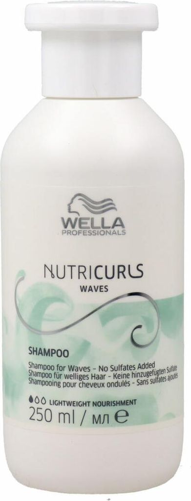 Champú Wella Nutricurls 250 ml Produktbild 