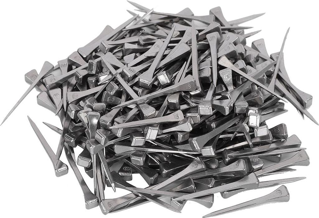 250 Stück Stahl E4 Hufeisennagel Pferdewerkzeug Ausrüstung Zubehör 4,8 cm