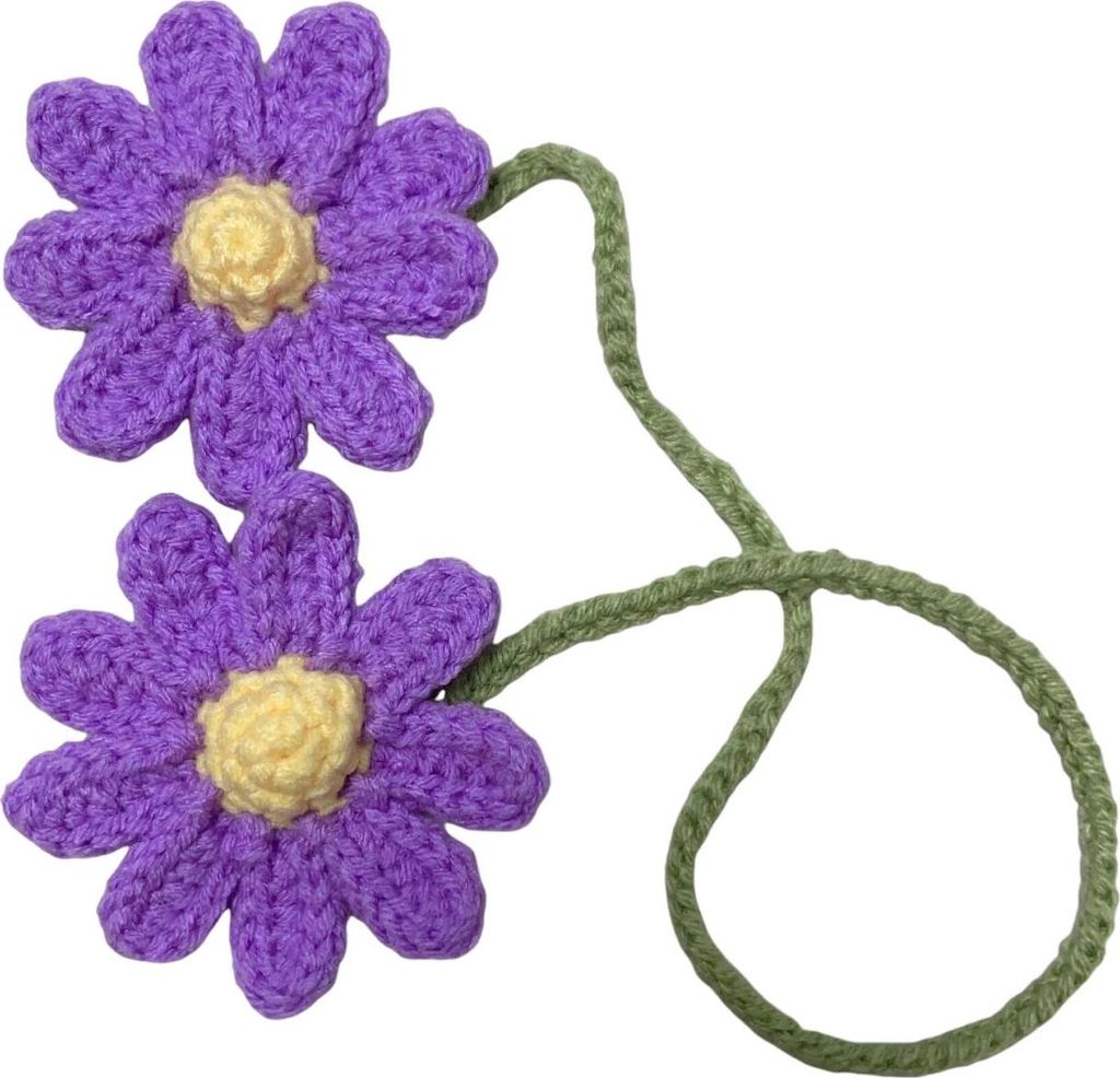 Handgemachtes Blumenornament, realistisch, einfach aufzuhängen, Auto-Rückspiegel, Hängeanhänger, Auto-Innendekoration