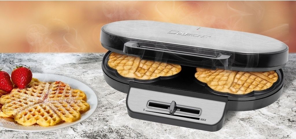 Clatronic 263934 Gofrownica 2 gofry szara 1200 W (263934) Zdjęcie produktu 17