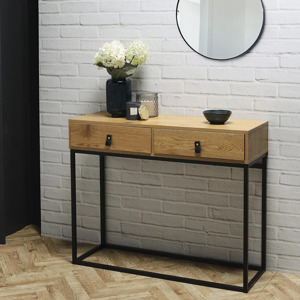 Console Fine Abbott : Gain de Place et Style pour Entrées Étroites - 7