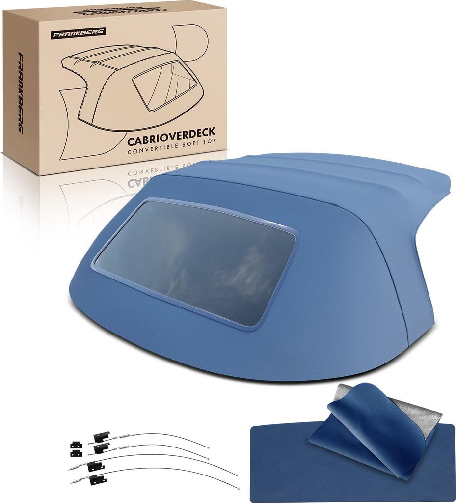 Frankberg 1x Cabrioverdeck Softtop Verdeckbezug für BMW Z3 Coupe Roadster E36