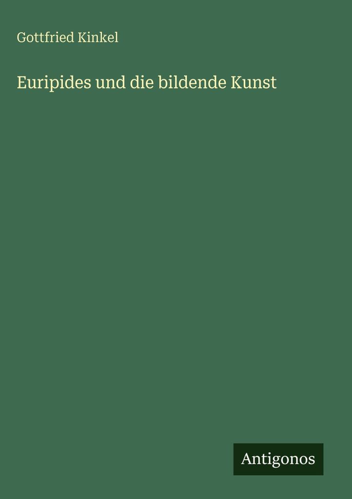 Euripides und die bildende Kunst