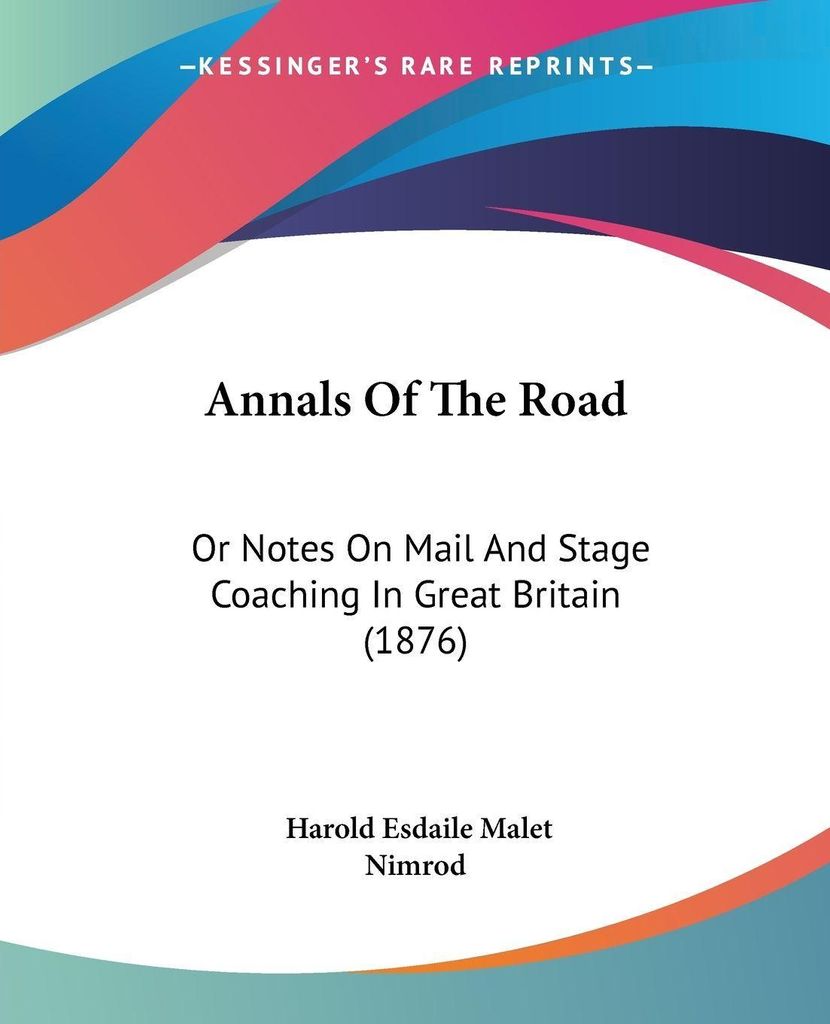 Annals Of The Road