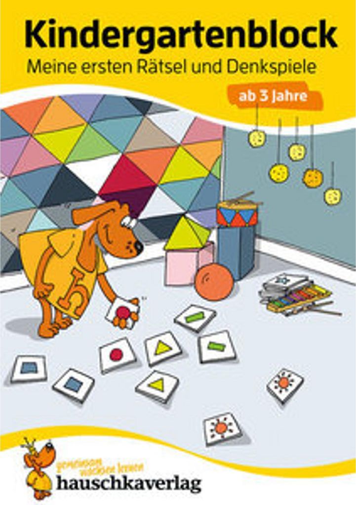 Kindergartenblock ab 3 Jahre, Rätsel und Denkspiele, Produktbild 