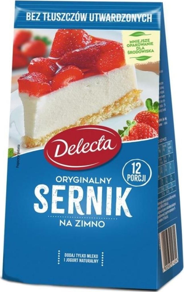 Delecta Oryginalny Sernik Na Zimno Mieszanka Do Zdjęcie produktu 