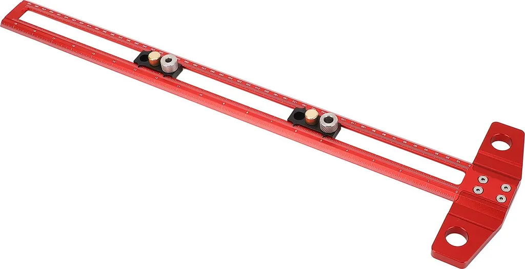 Équerre de menuisier 50cm avec guides d'assemblage et perçage