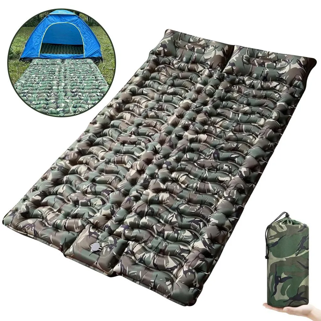 Matelas de sol autogonflant double avec isolation thermique renforcée - 9