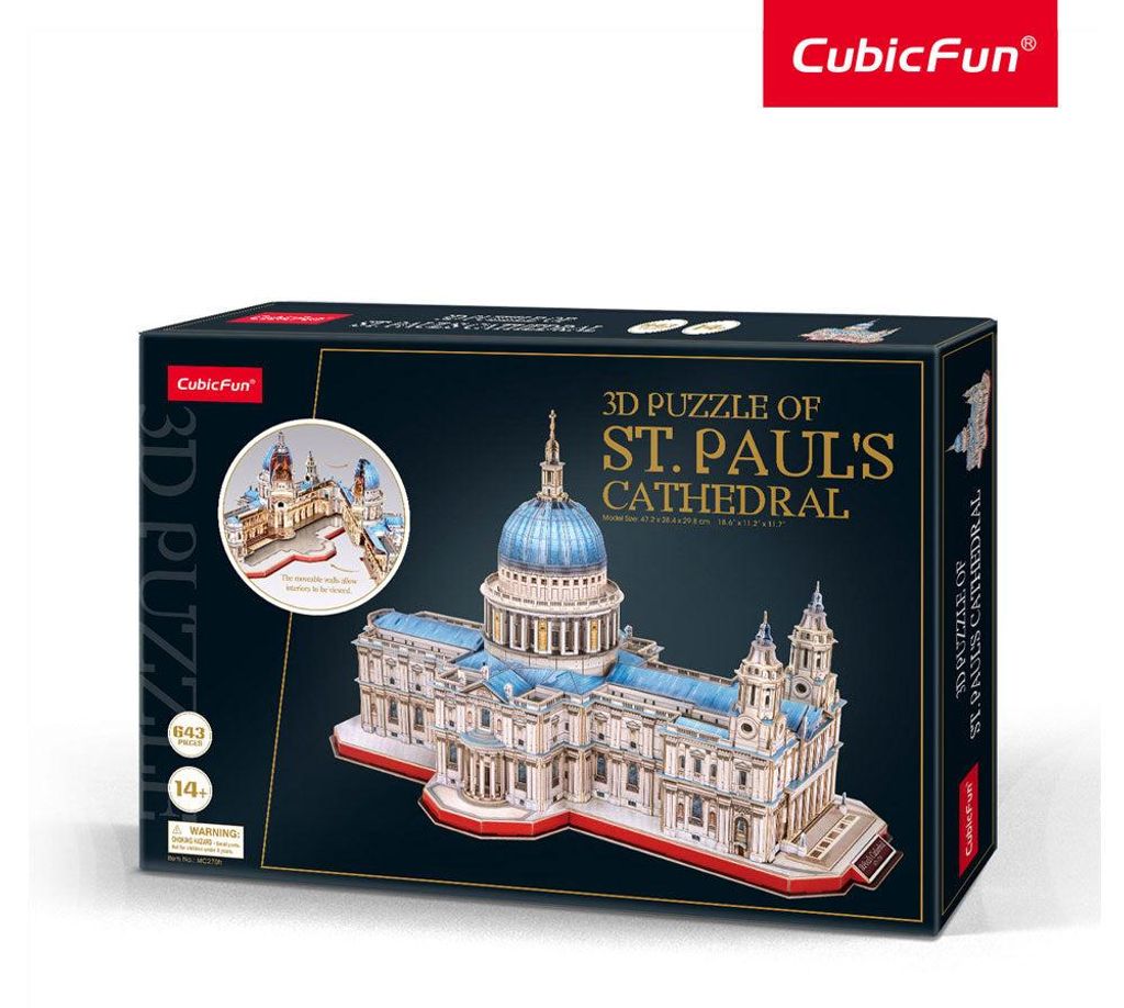 Cubic Fun CUBICFUN 3D puzzle St. Paul´s Cathedral Image du produit 