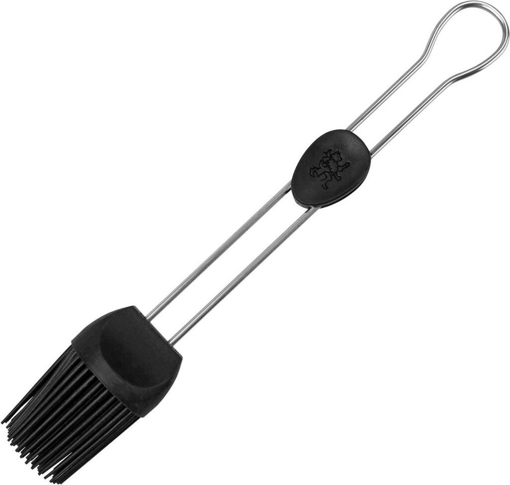 Stanley Rogers Brat- & Backpinsel 25,5 cm, Küchenhelfer mit hochwertigem Edelstahlgriff und Comfort-Griffeinlage, Küchenpinsel mit Silikonborsten...