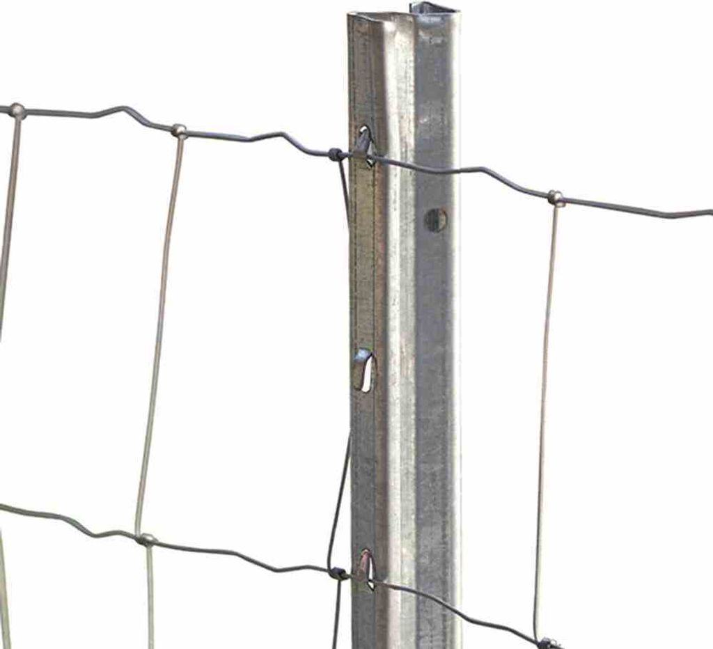 SIENA GARDEN Zaunpf. Z-Profil 180 cm verzinkt