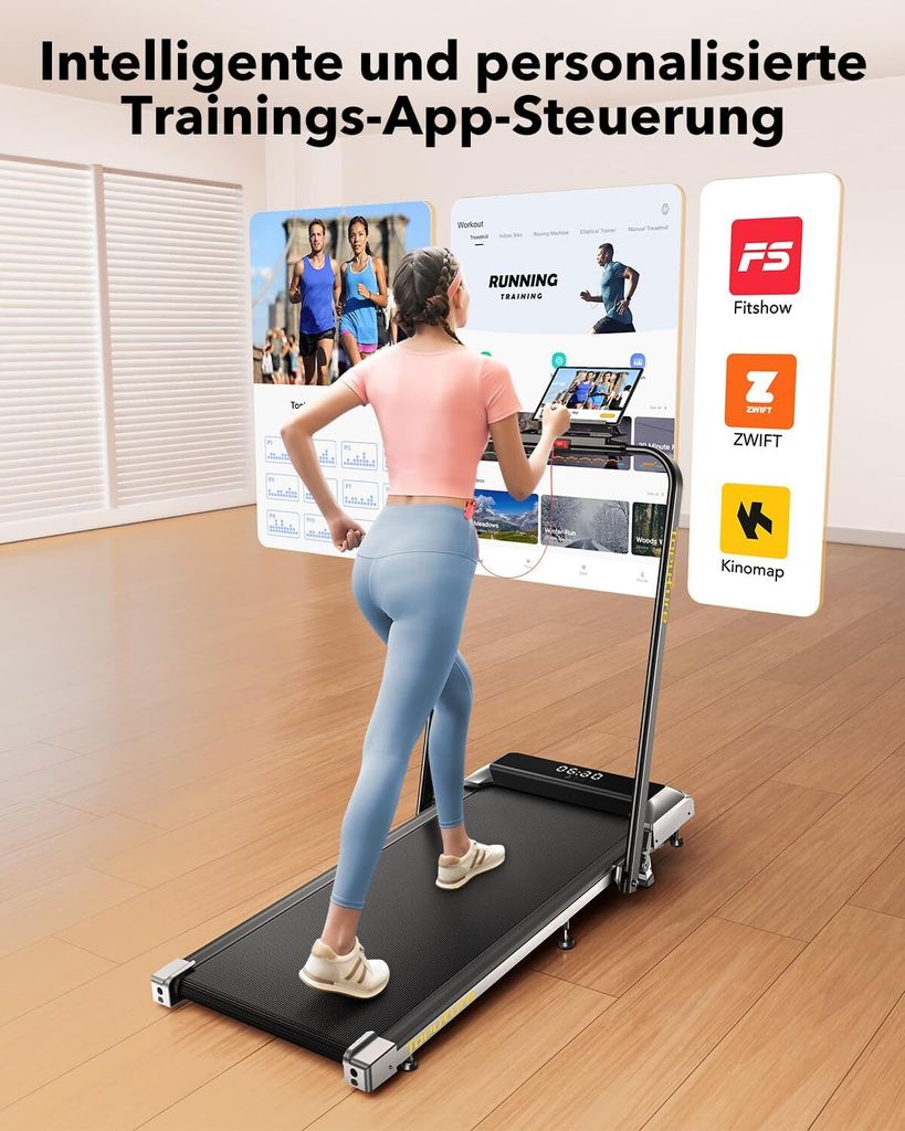Toputure TP2 Laufband, Walking Pad Laufband mit Neigung, 2 Produktbild 6