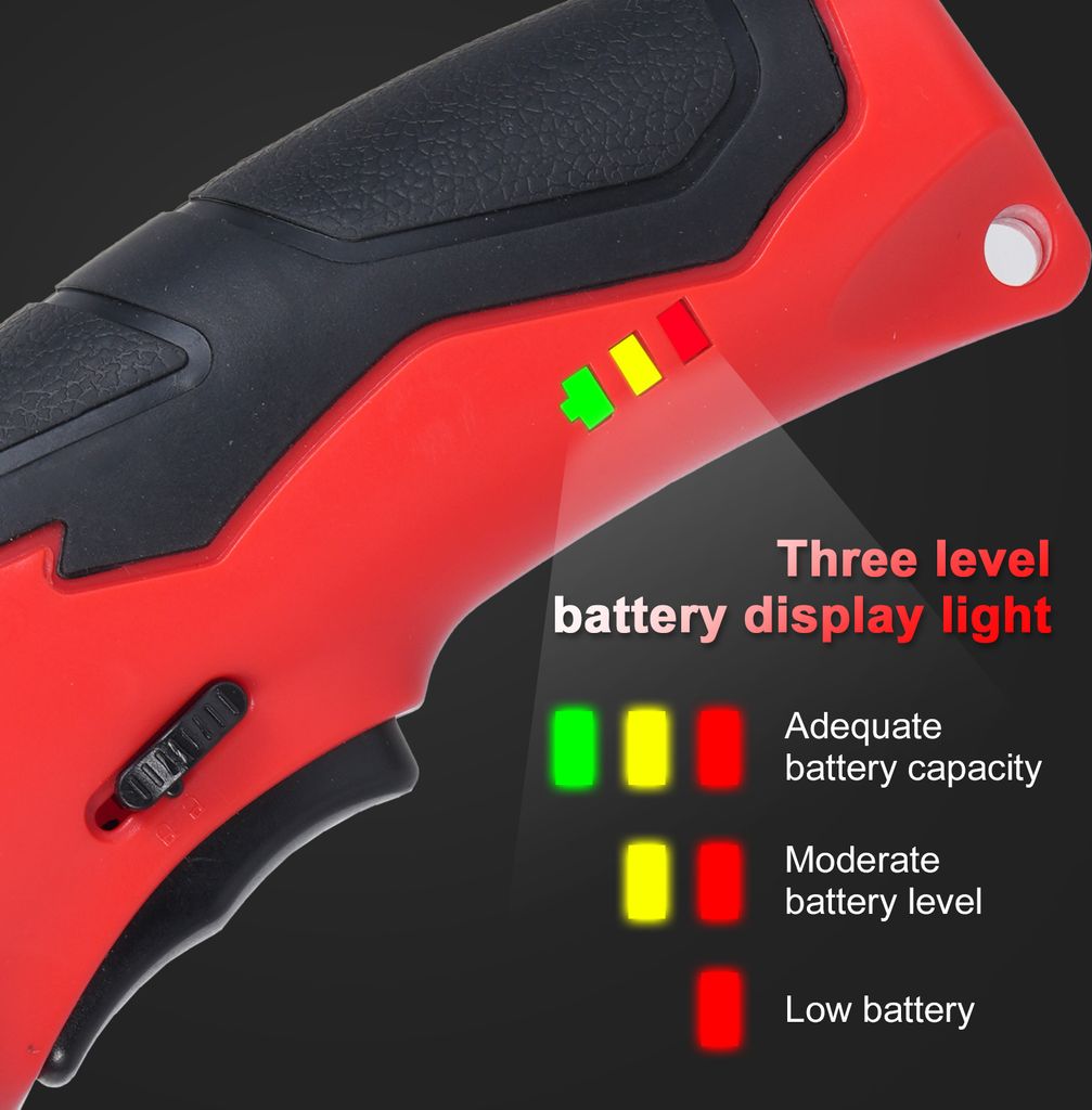 Elektrické nůžky Akumulátorový nůž se 2 vyměnitelnými Obrázek produktu 8