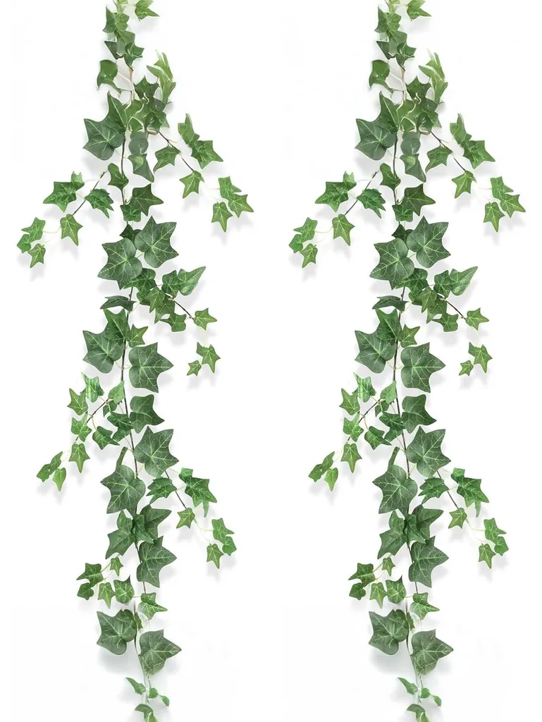 Lierre artificiel durable : oubliez l'entretien avec ces guirlandes de 4m