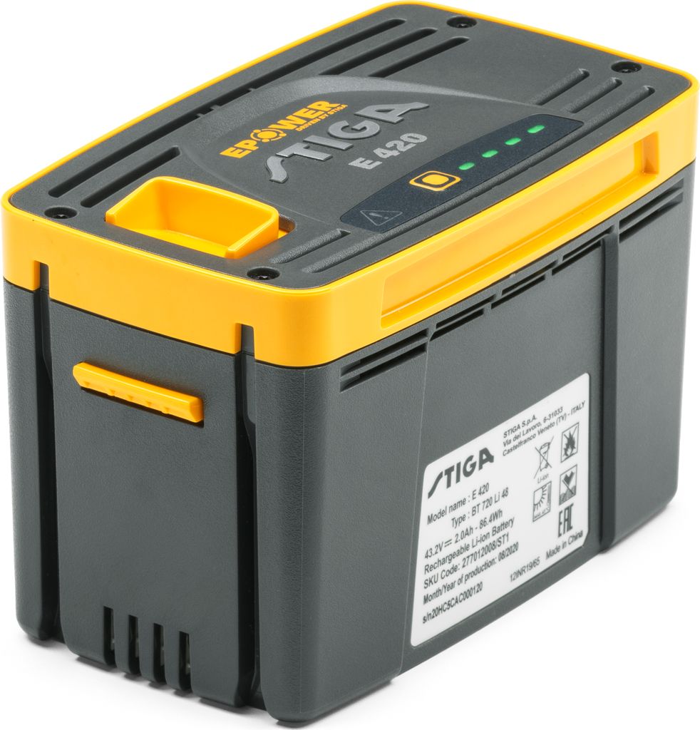 STIGA E-Power Akku E 420 - 48 Volt 2 Ah (500er Serie) Produktbild 1