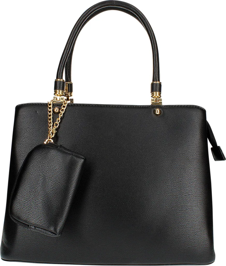 Gallantry Paris Borsetta Nera Chic | Mini Borsa Portamonete Inclusa