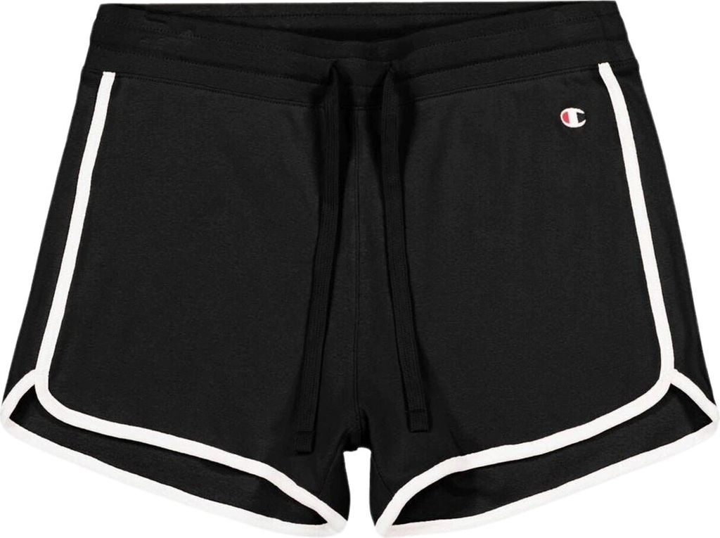 Champion Shorts Baumwoll-Shorts mit Kontrastpaspelierung und C-Logo