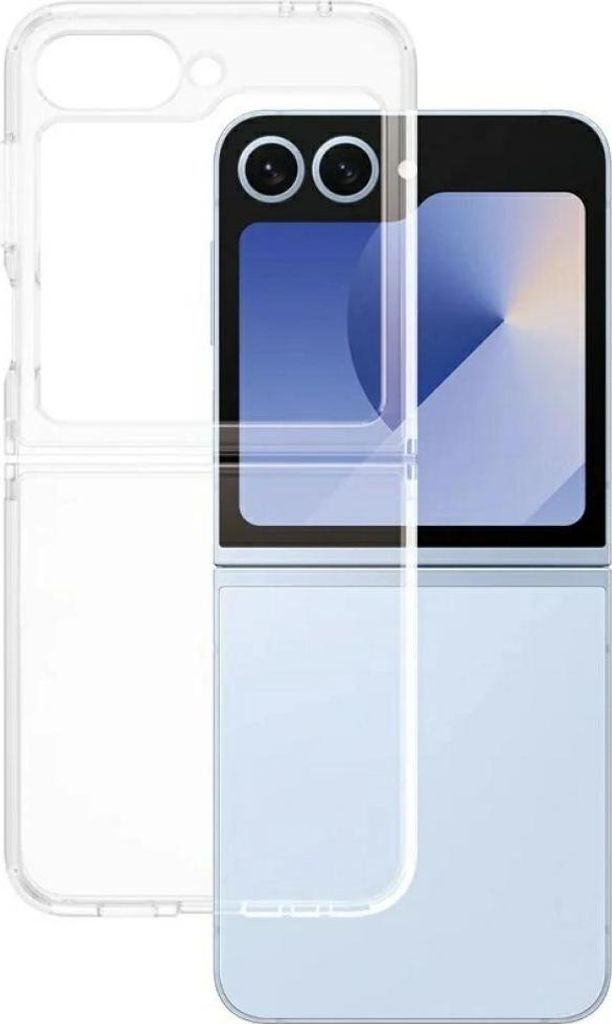 CARE Flagship Case Urban Clear Frame Galaxy Z Flip7 FE/Flip6.