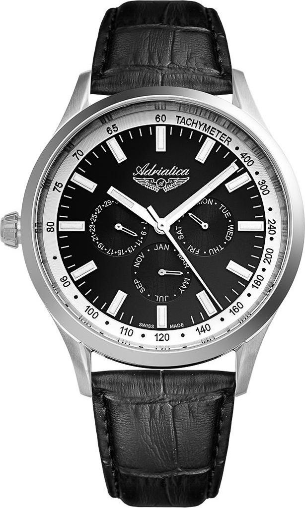 Adriatica Uhr A8252.5214QF1 schwarz