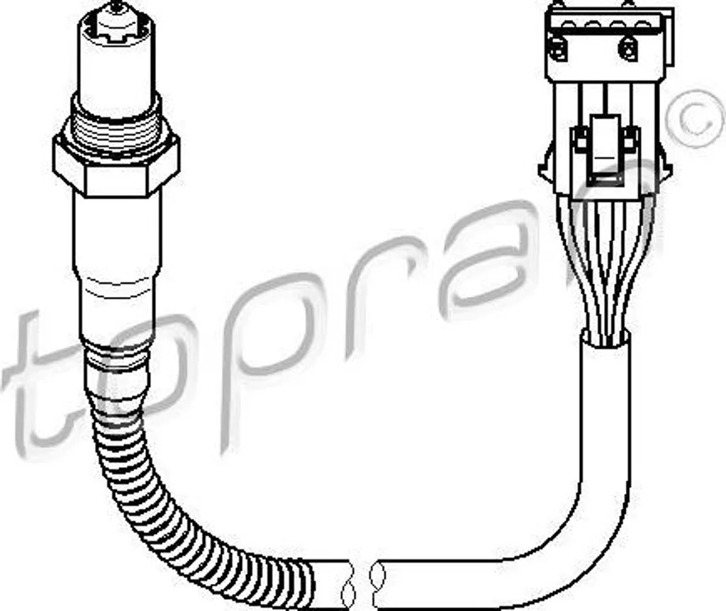 Solution Voyant Moteur : Sonde Lambda 1628HV pour Peugeot 307 406