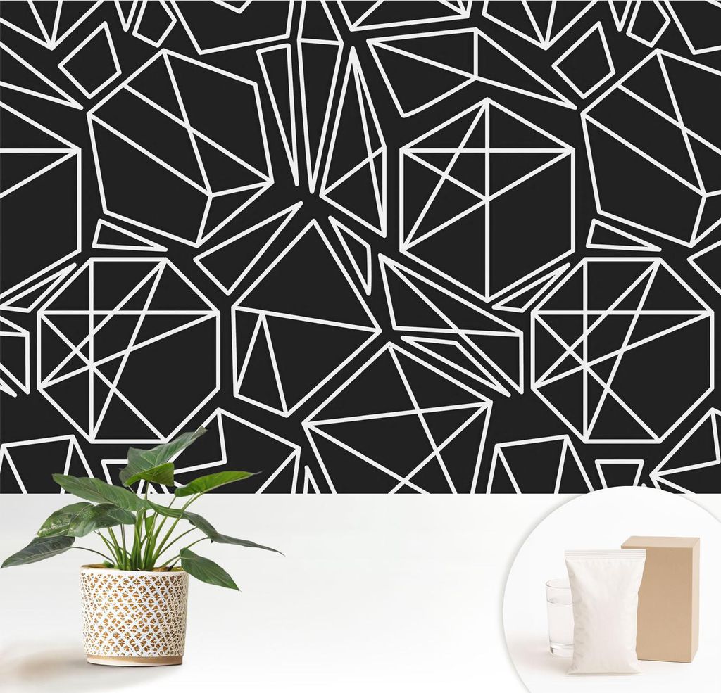 Fototapete - 152x104 cm - Tapete - Wandtapete - Wandbilder - Dekofolie - Tapete Folie - Wand - Dekoration - Wohnzimmer - Moderne Abstraktion