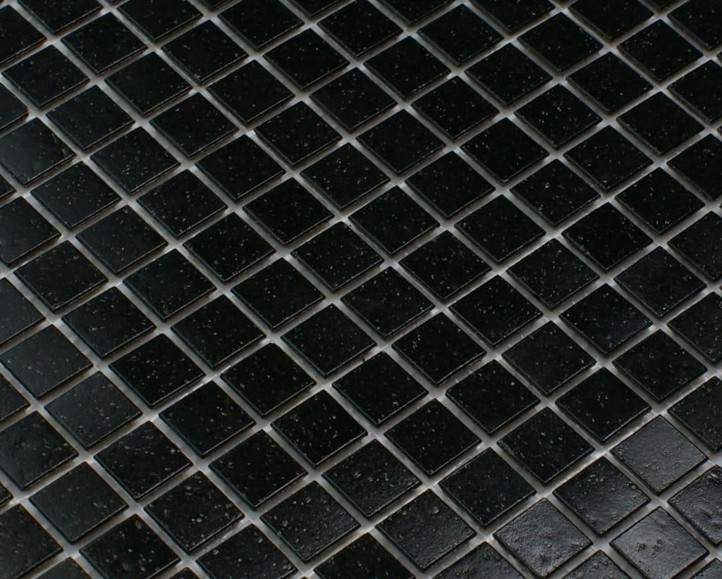 Mosaico di vetro nero per piscine. Ozaika per bagni, cucine Immagine del prodotto 