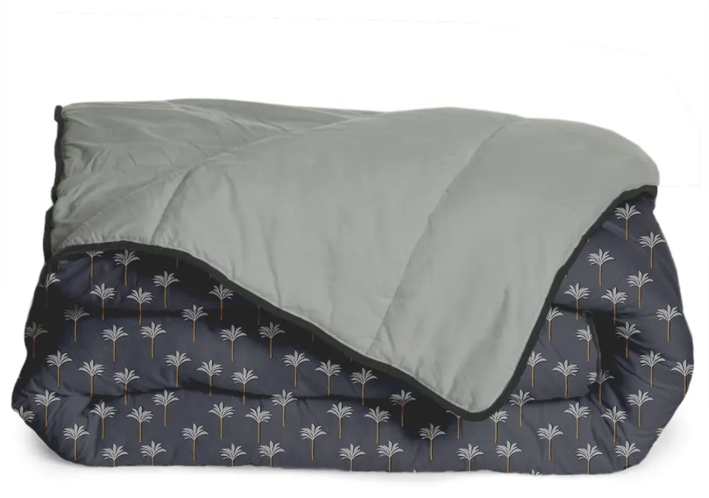 Couette Hiver 200x200 cm Imprimée Oasis - Literie Chaude et Décorative
