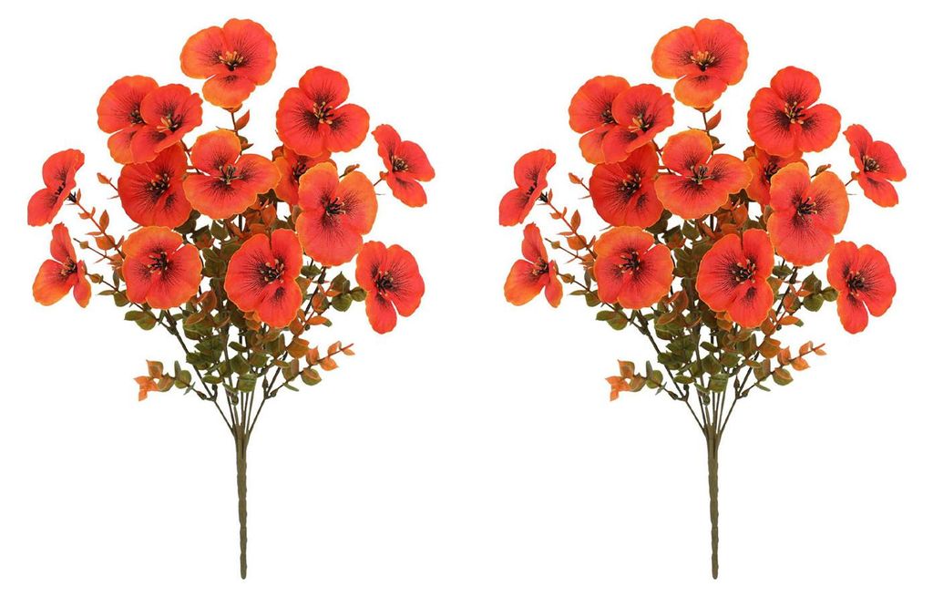 Dekorative Kunstblumen in leuchtenden Farben, wiederverwendbar, naturgetreu, pflegeleicht, kein Gießen nötig, farbecht – ideal für Hochzeits- ...